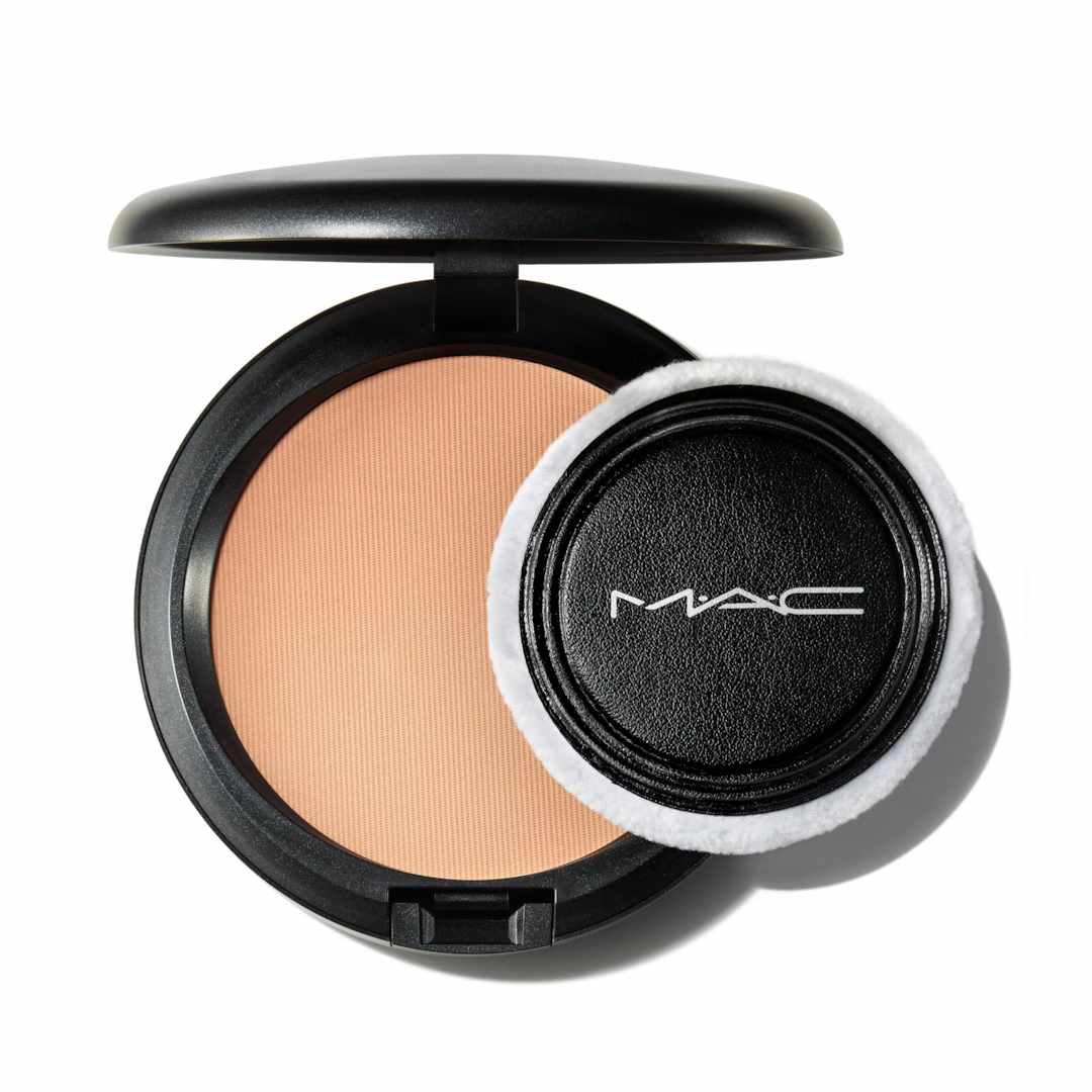MAC Blot Powder Pressed-Medium Brown - Image 4