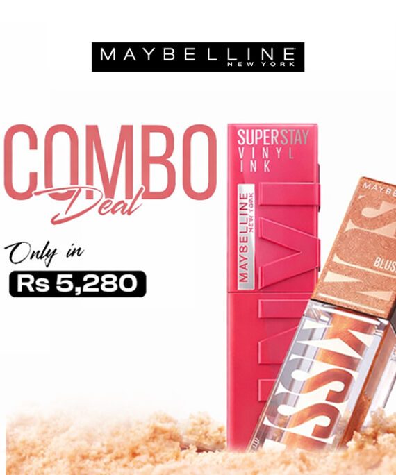 Combo Deal Maybelline Sunkisser blush + Vinyl liquid
