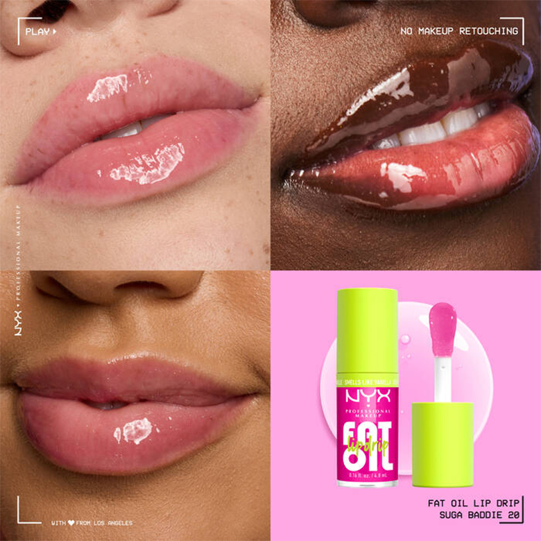NYX Fat Oil Nourishing Lip Gloss – High-Shine Hydrating Lip Oil - Image 4