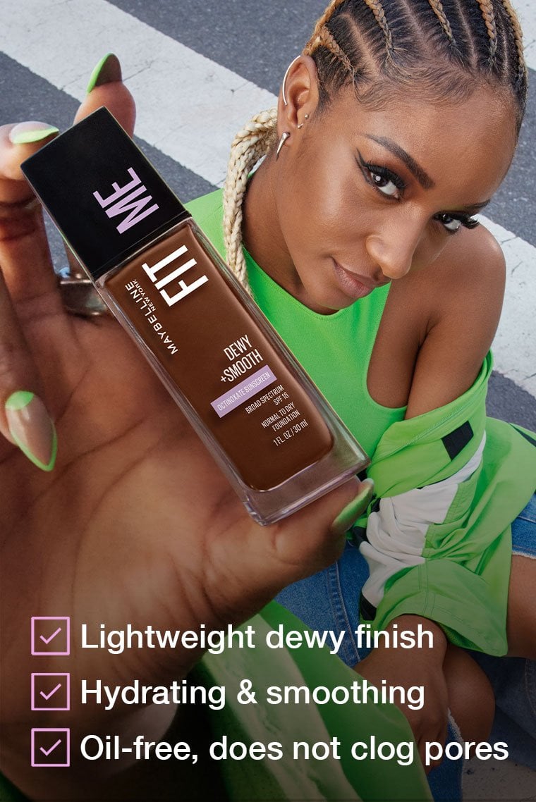Fit Me® Dewy + Smooth Foundation Makeup - Image 4