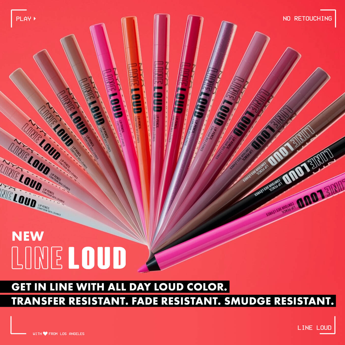 Line Loud Vegan Longwear Lip pencil - Image 7