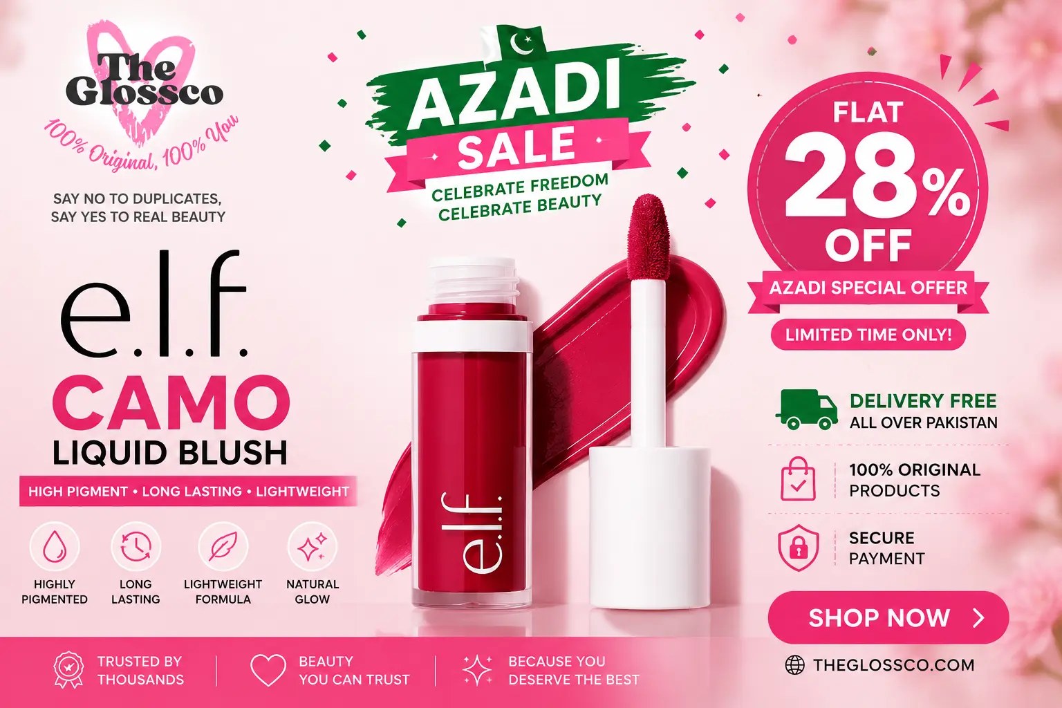 Best e.l.f. Camo Liquid Blush Pakistan