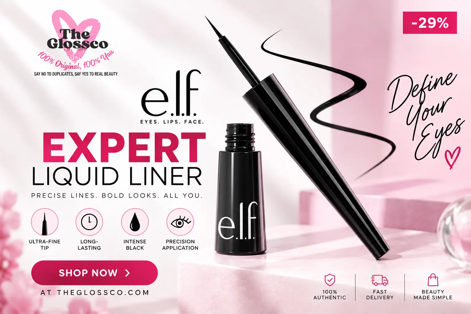 ELF Expert Liquid Liner in Pakistan