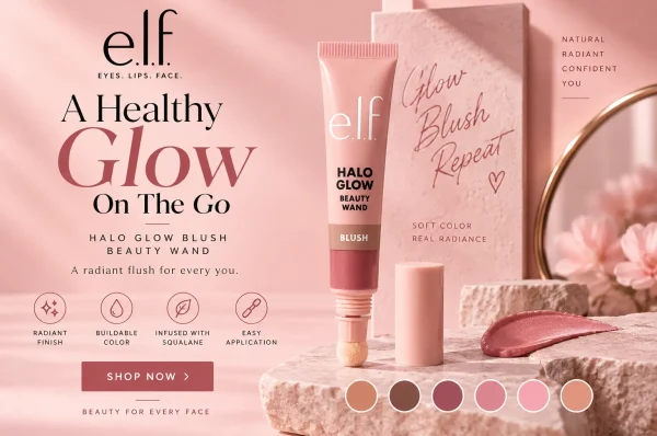ELF Halo Glow Blush Beauty Wand in Pakistan