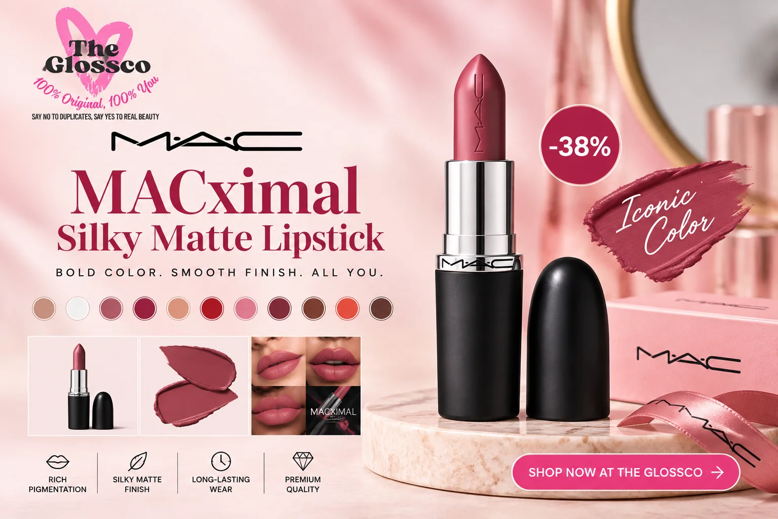 MACximal Silky Matte Lipstick in Pakistan