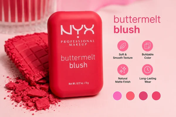 NYX Buttermelt Blush in Pakistan